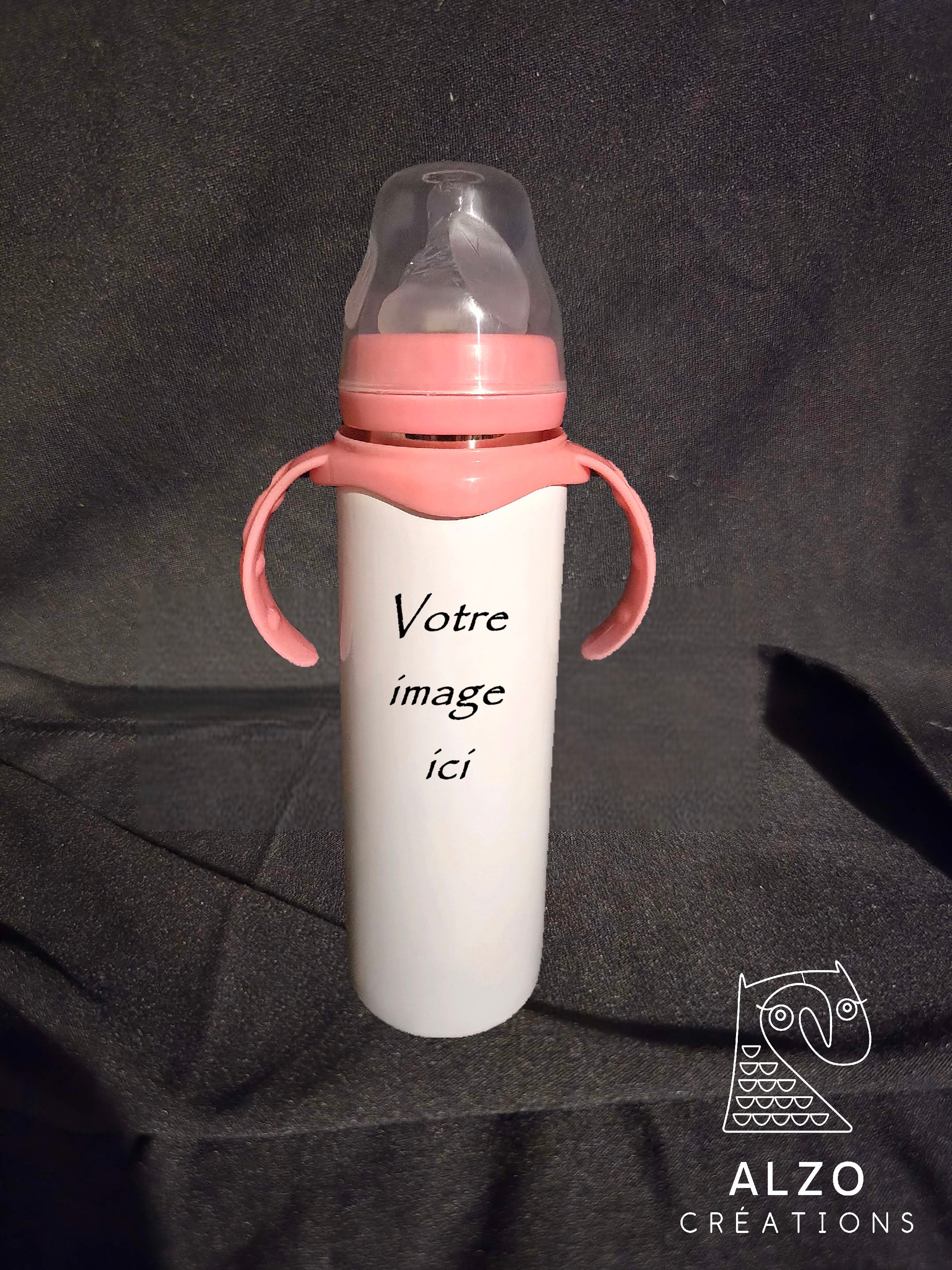 Biberon avec poignées