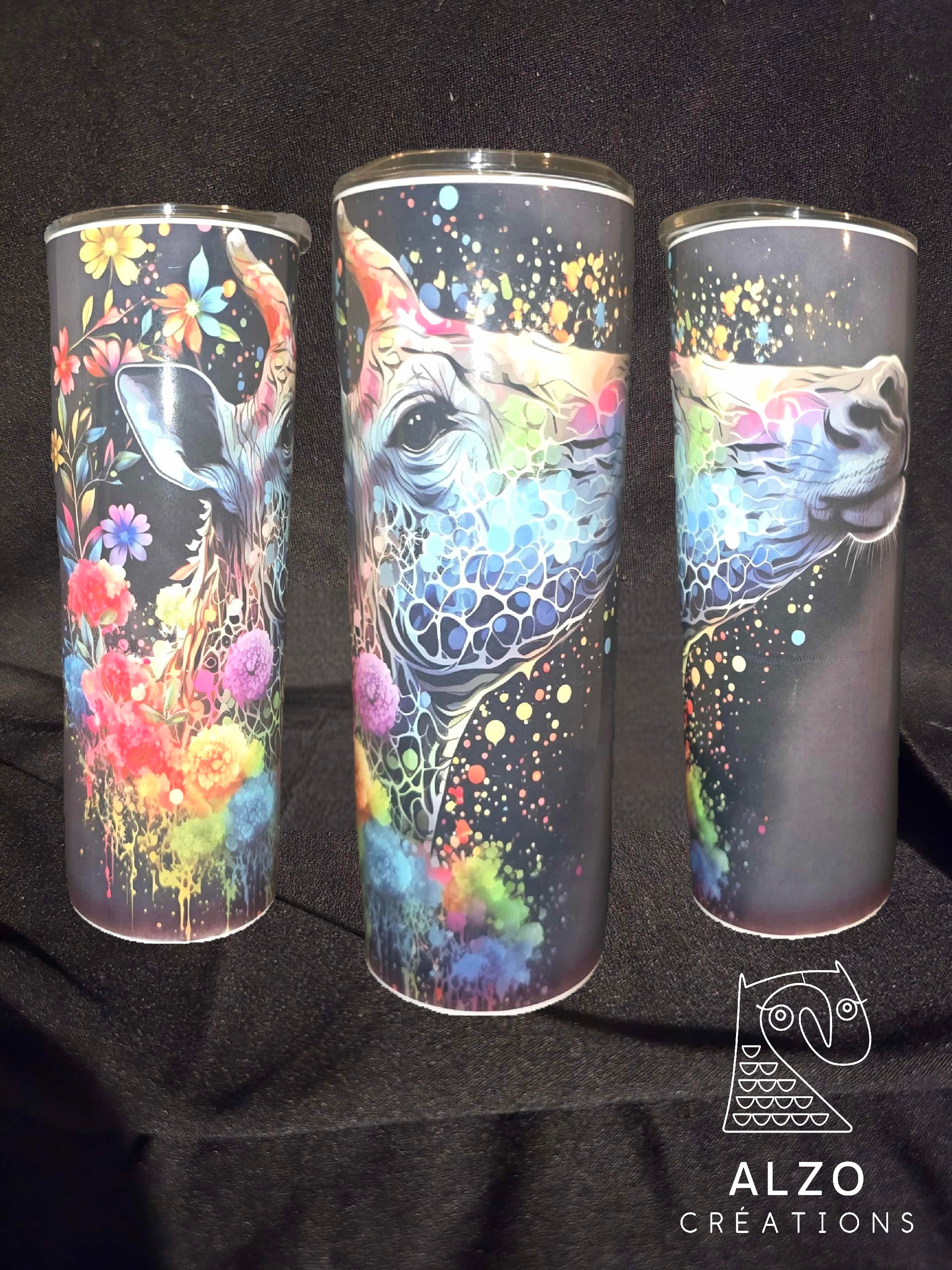 Tumbler Girafe noire