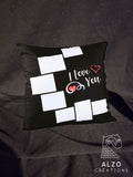 Housse à coussin I love you