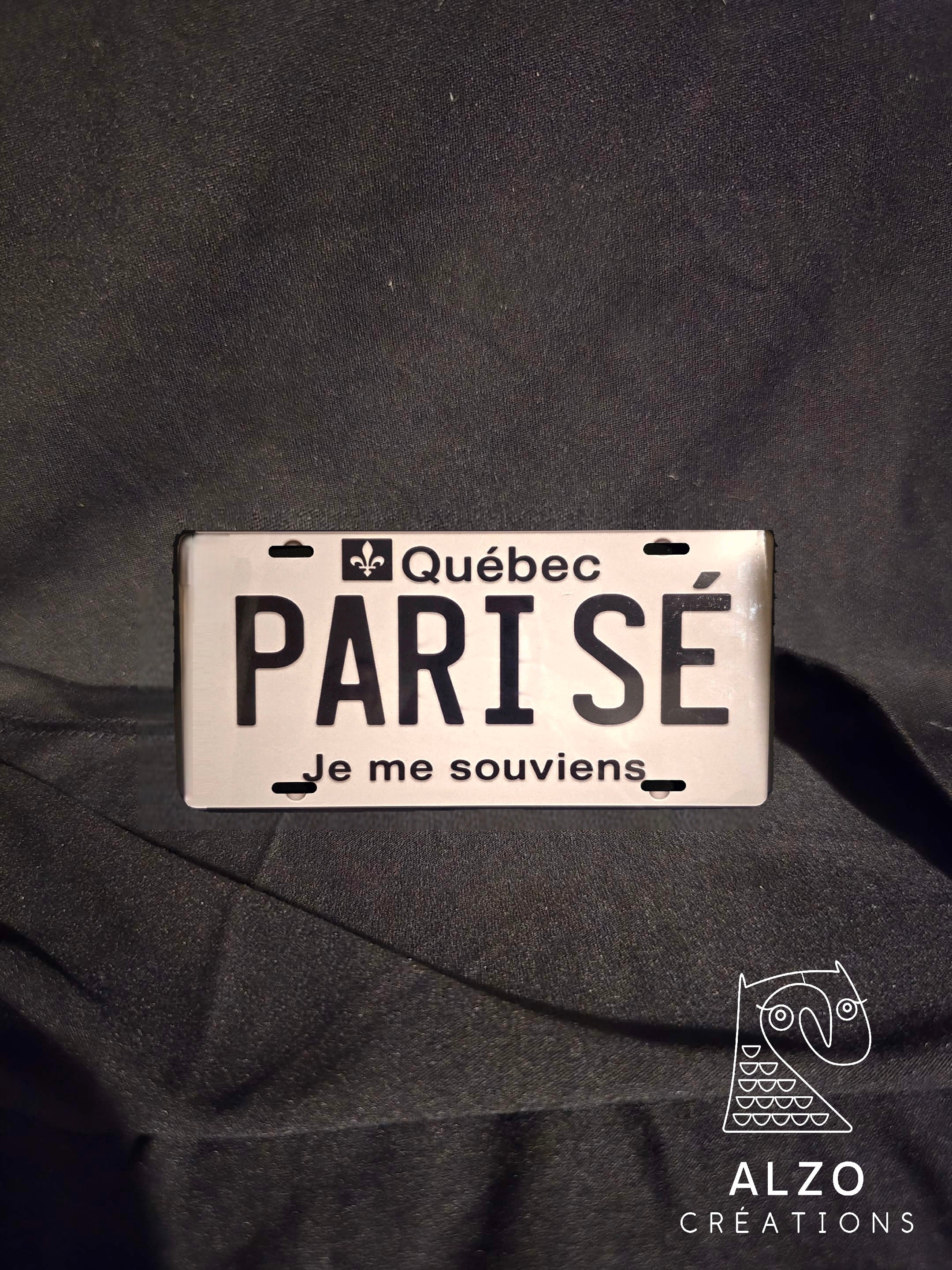 Plaque d'immatriculation