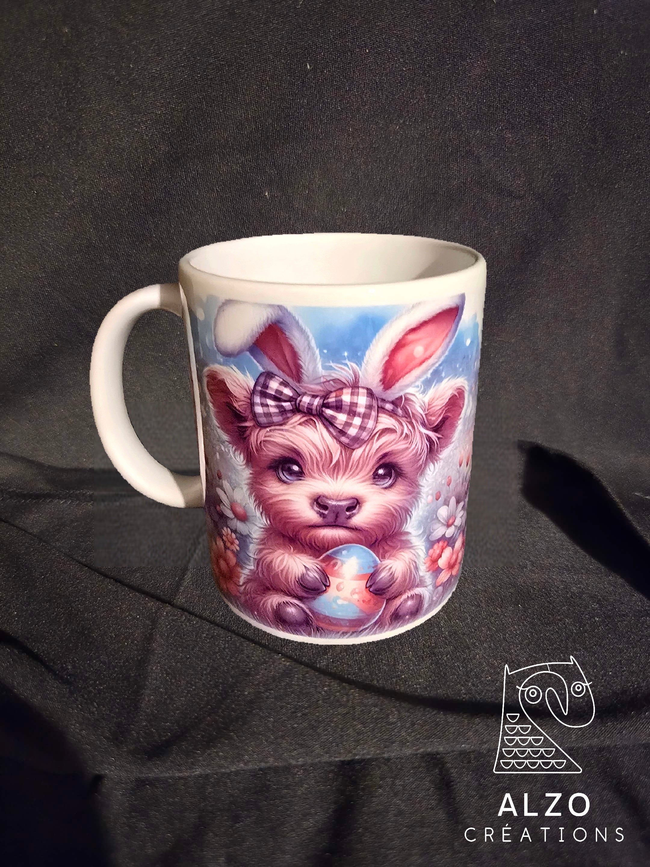 Tasse de Pâques vache