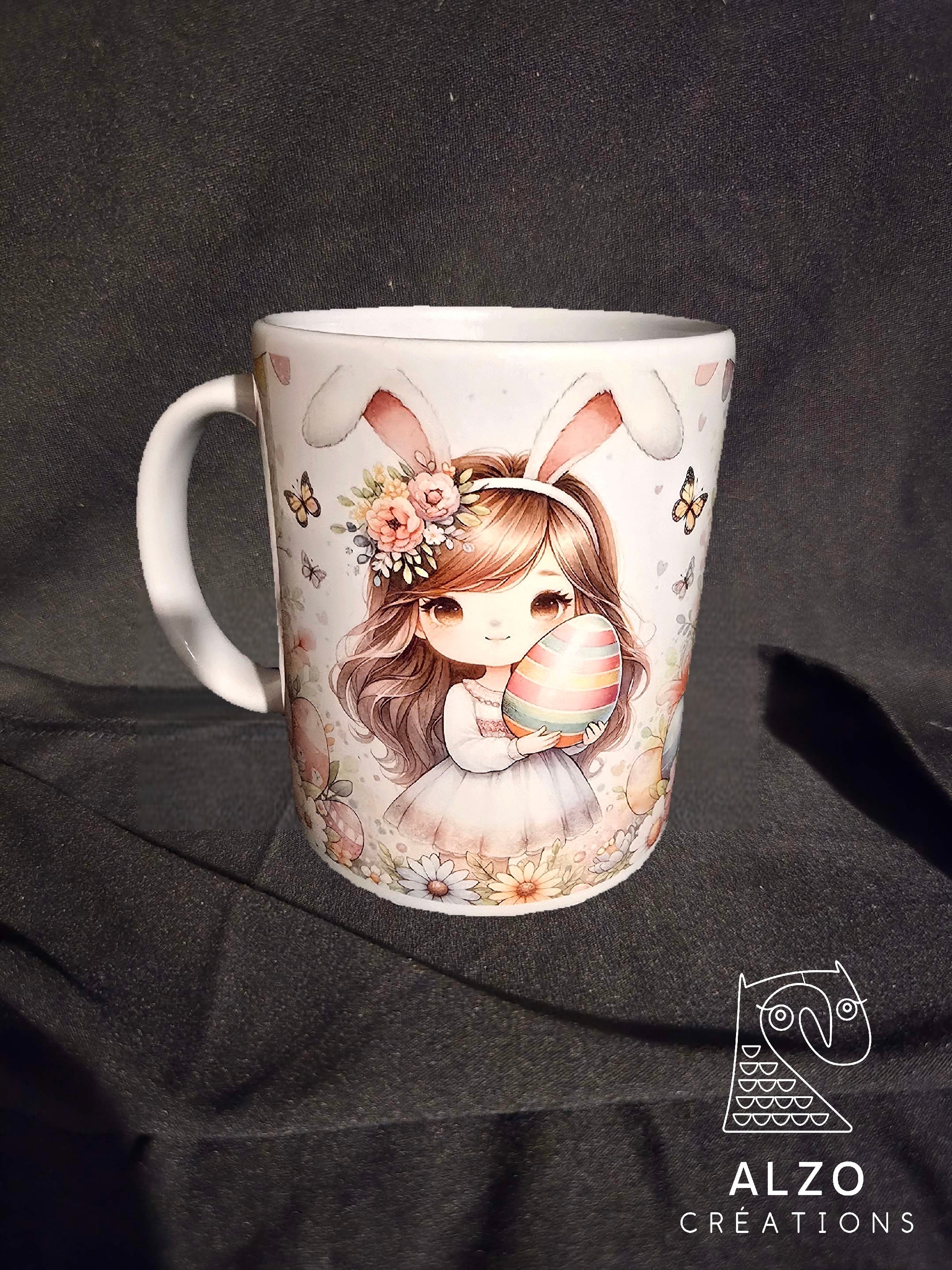 Tasse de Pâques fillette