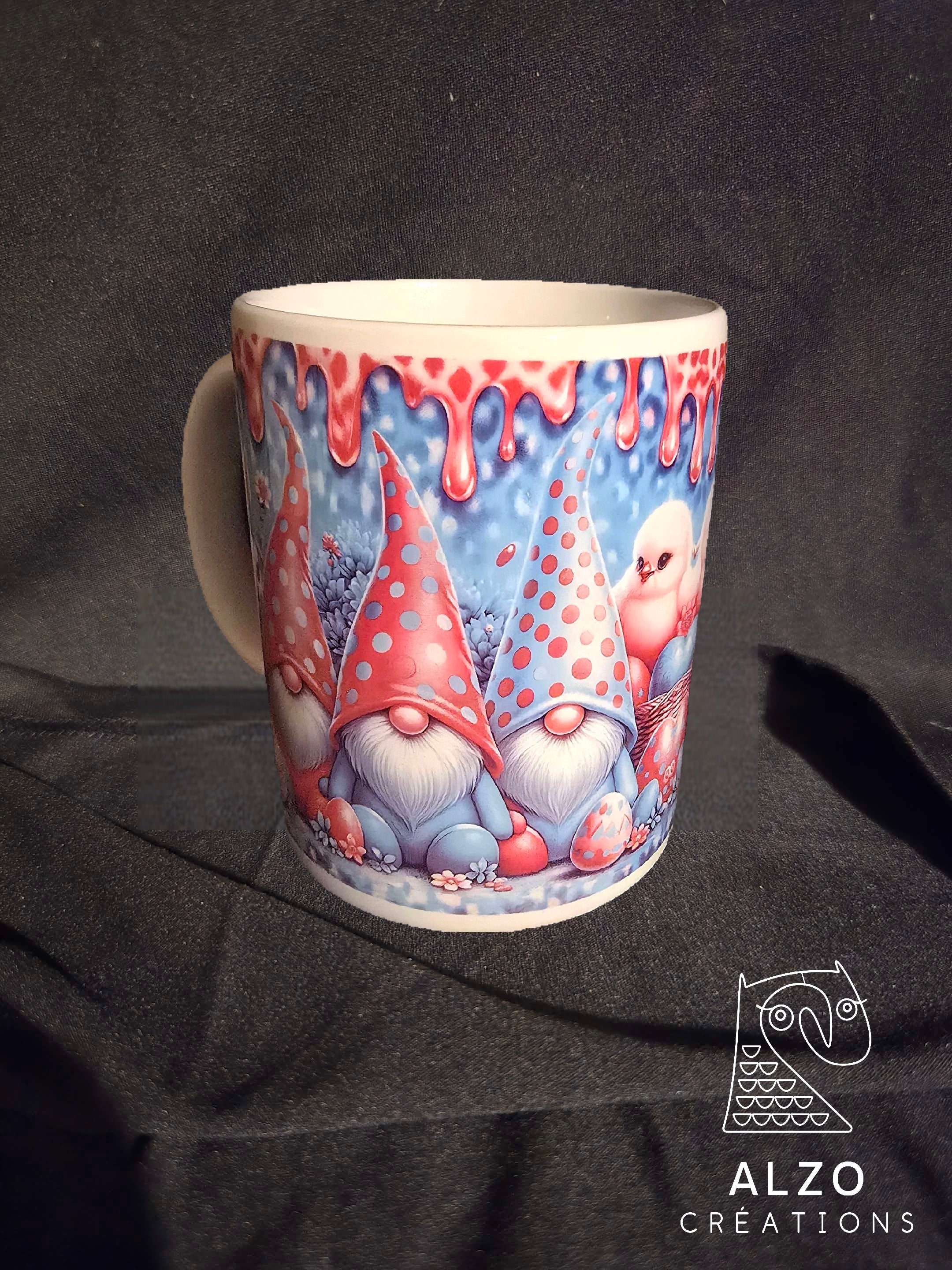 Tasse de Pâques Gnomes