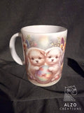 Tasse de Pâques chiots