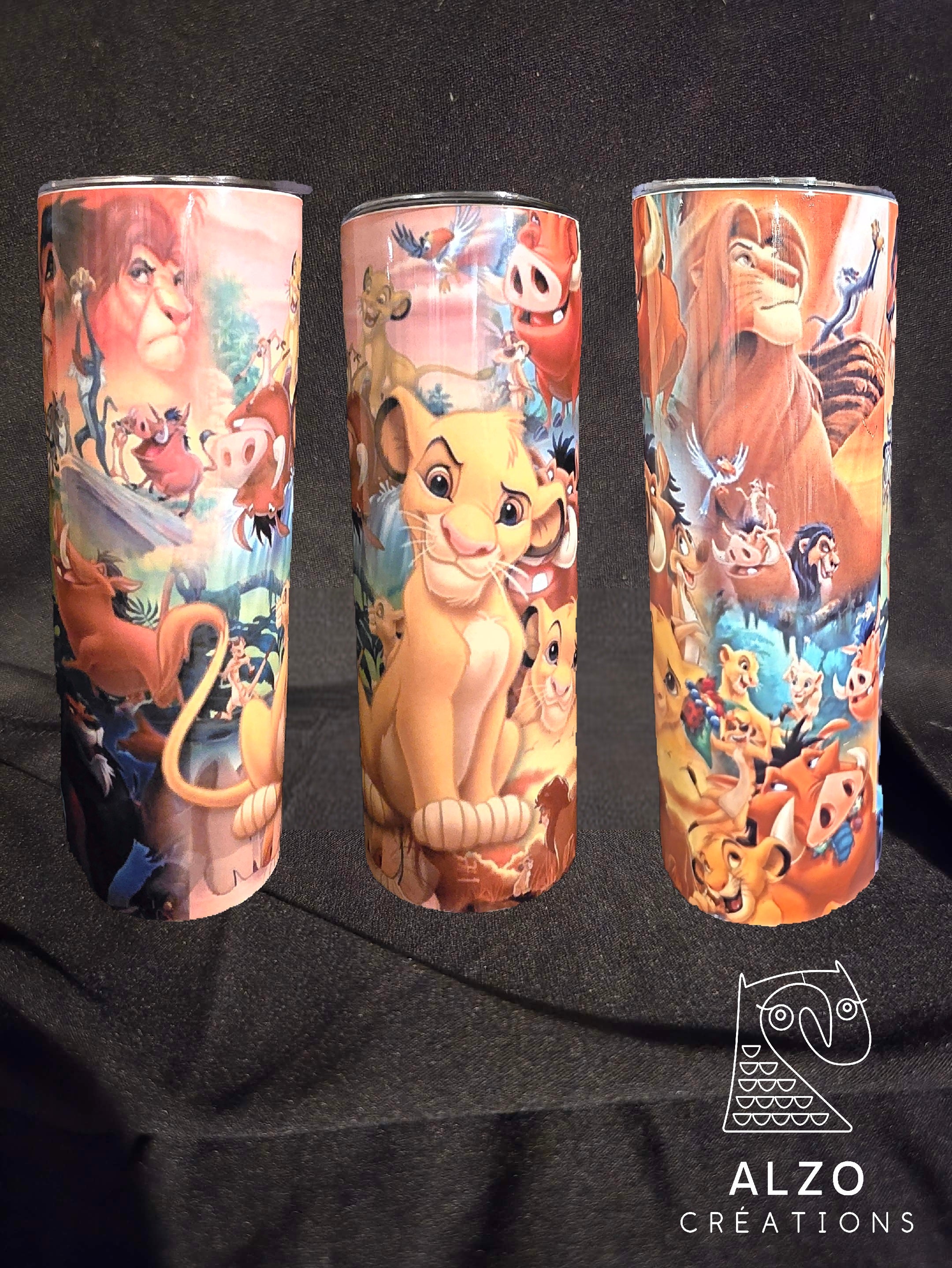 Tumbler Roi Lion