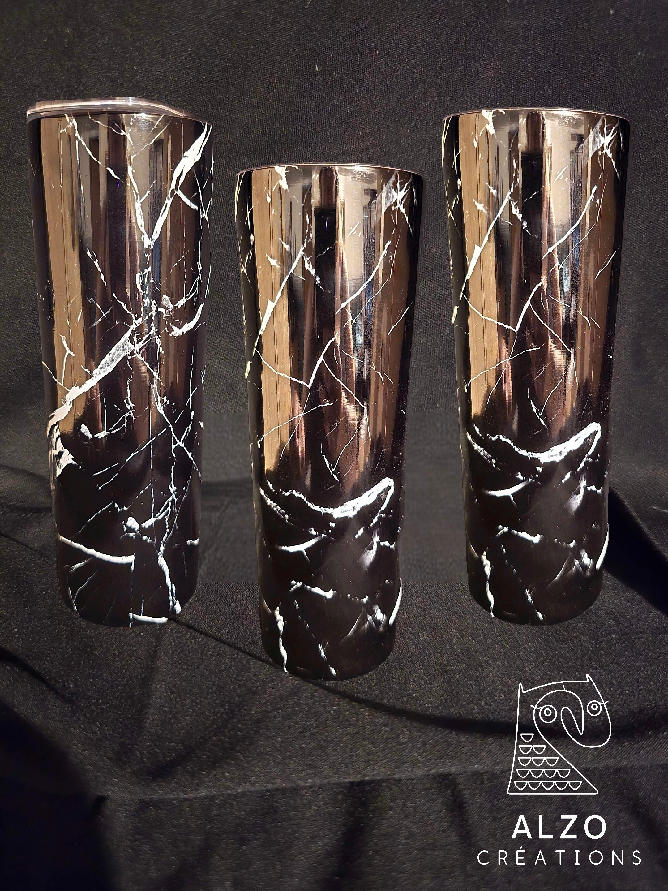 Tumbler Marbre noir