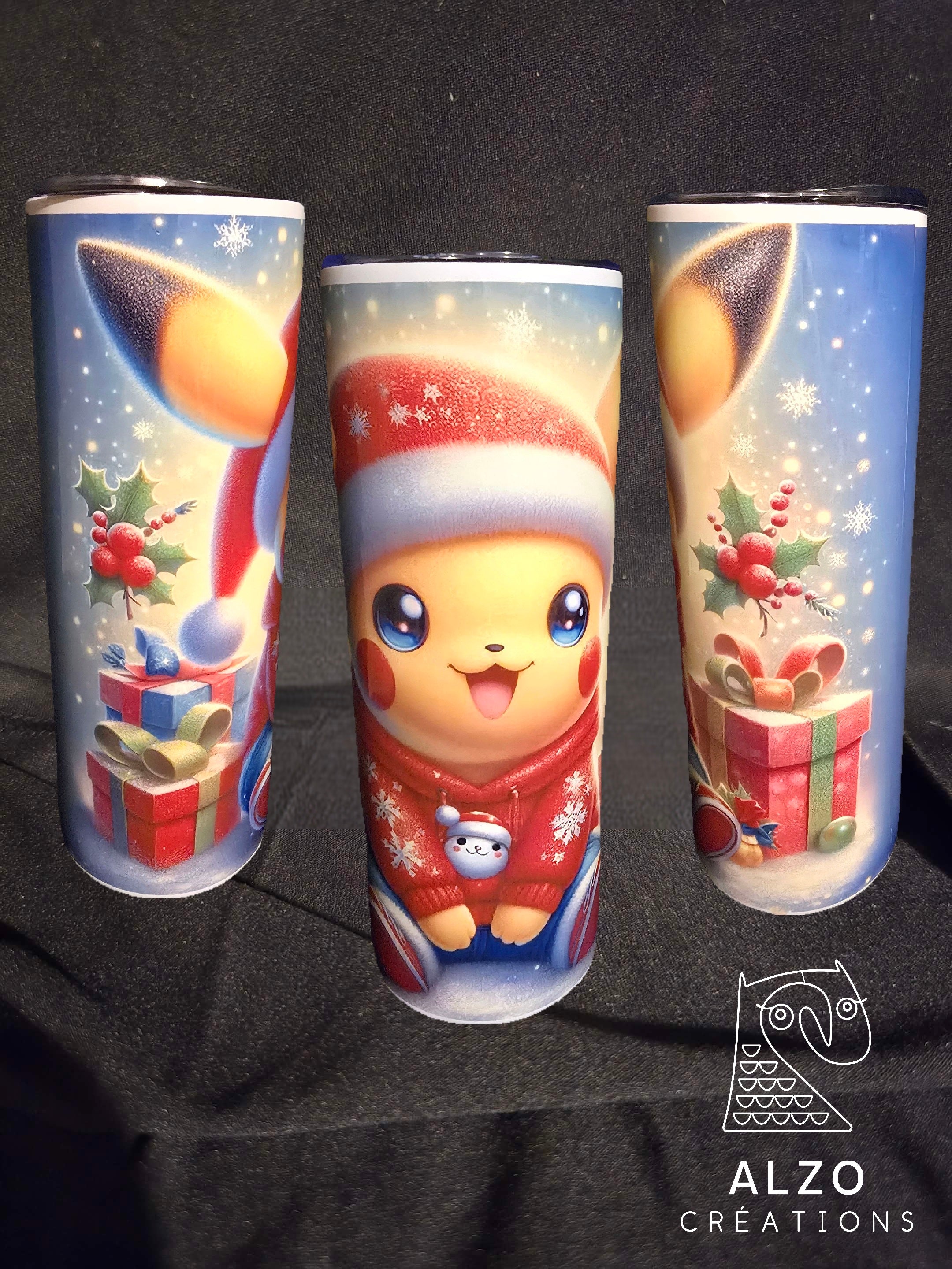 Tumbler Noël Pikachu