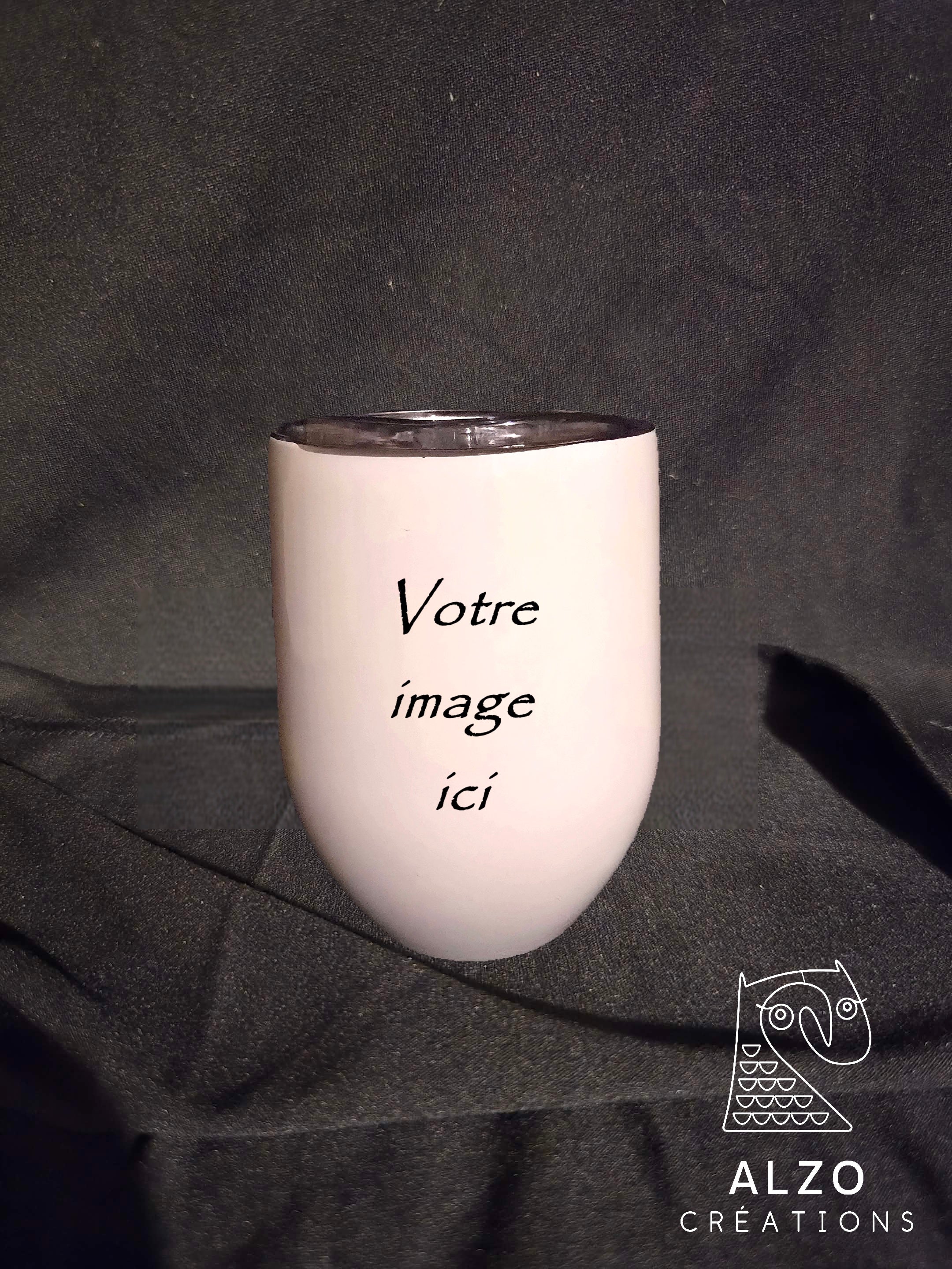Verre à vin isothermique